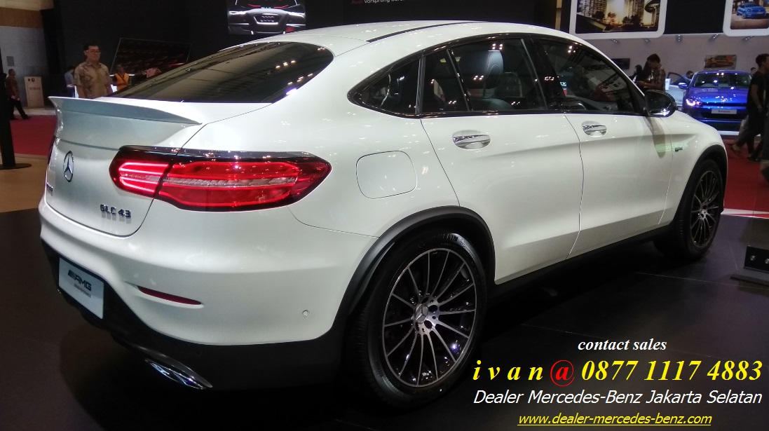 MercedesBenz GLC 43 Amg Coupe Indonesia 2017 white 2 Dealer Mercedes