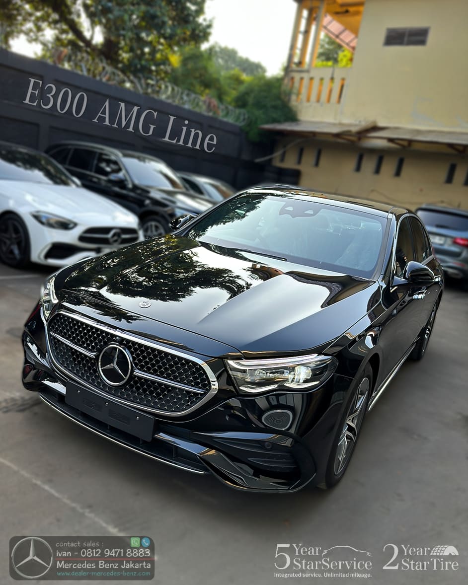 All New E300 AMG Line 2025 W214 | Harga, Spesifikasi, Promo