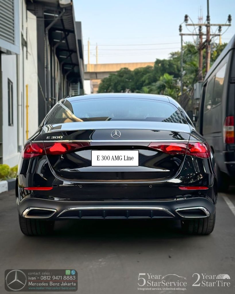 E300 AMG Line Indonesia 2024-25 Promo Harga Spesifikasi 4