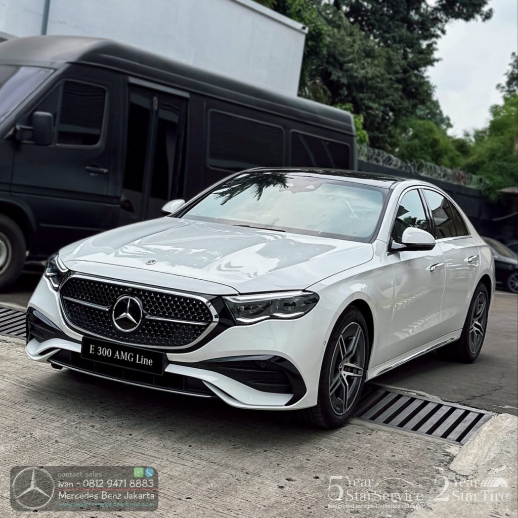 Promo Harga E-Class E300 AMG Jakarta 2024-2025 White Spesifikasi