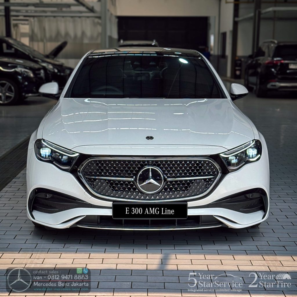 Promo Harga E-Class E300 AMG Line Jakarta 2024-2025 White 1