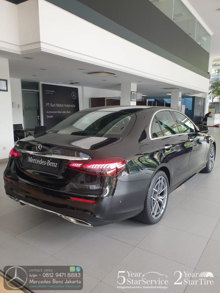 Harga Promo Mercedes Benz E300 AMG Line Jakarta 2023 Black 2