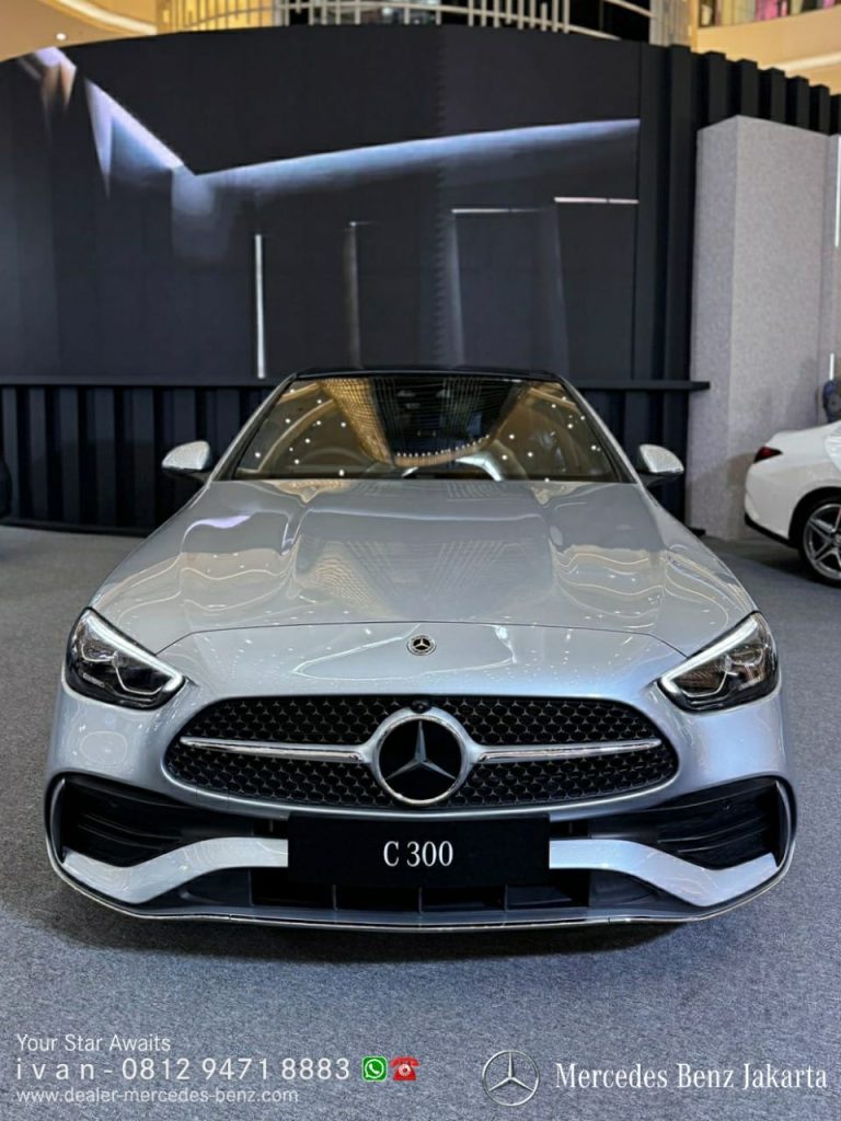 New Mercedes Benz C-Class C300 AMG Line W206 2025 Indonesia Silver 6a