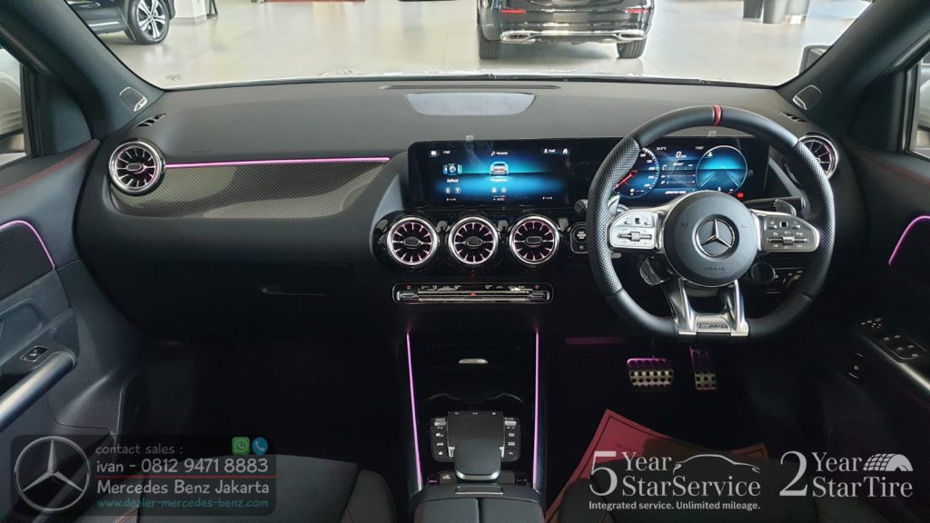 Interior Mercedes-AMG GLA 35 FL 2025-4 Jakarta-Indonesia Black