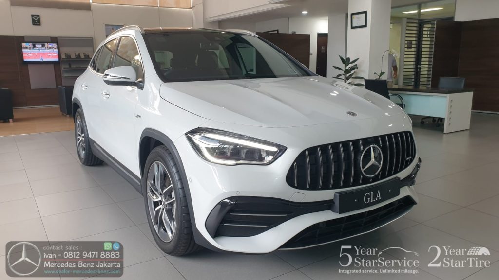 Promo Harga Mercedes-Benz GLA 35 AMG 2025-2024 Jakart-Indonesia White a