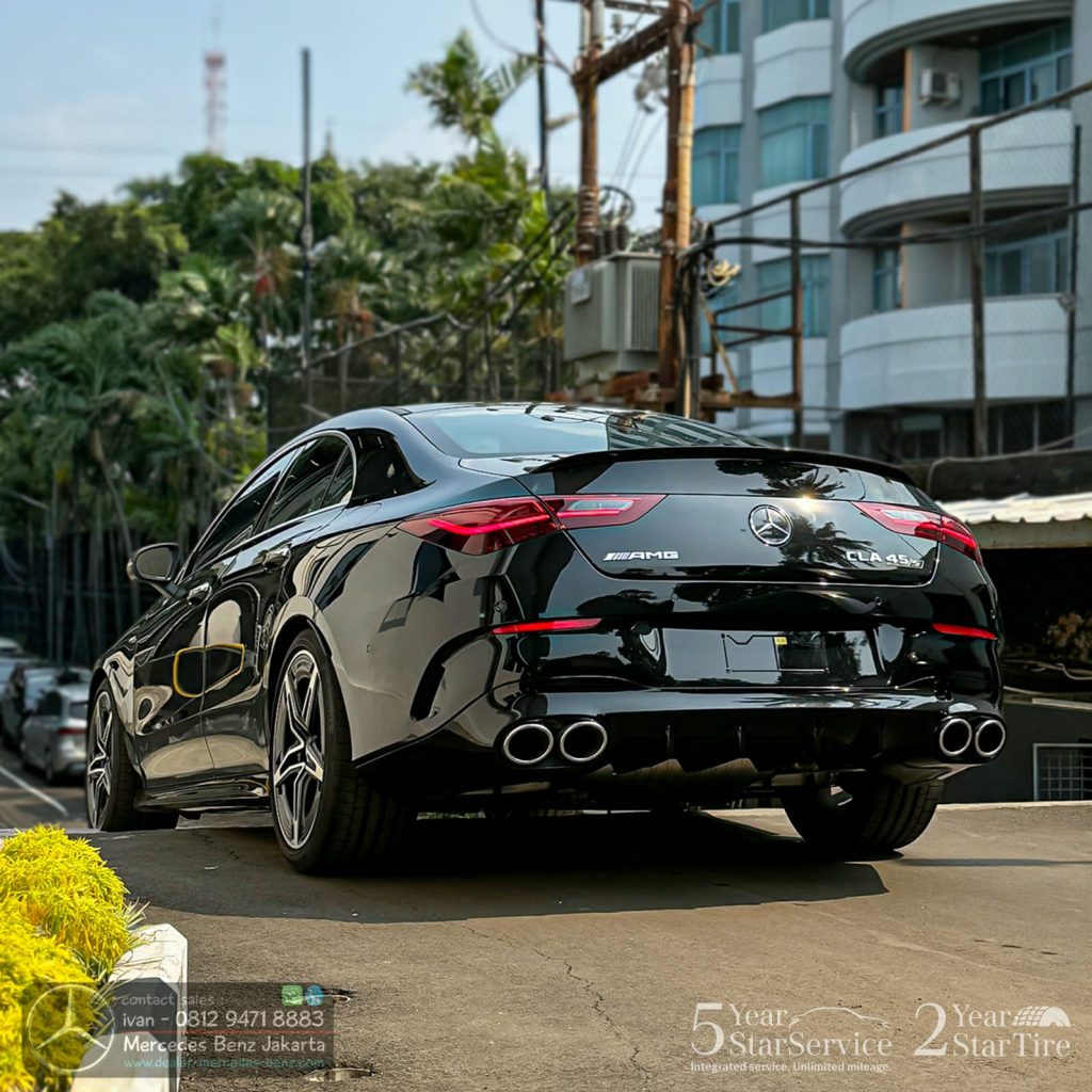 Promo Harga Mercedes-Benz CLA 45 S AMG FL 2025-4 Indonesia Black