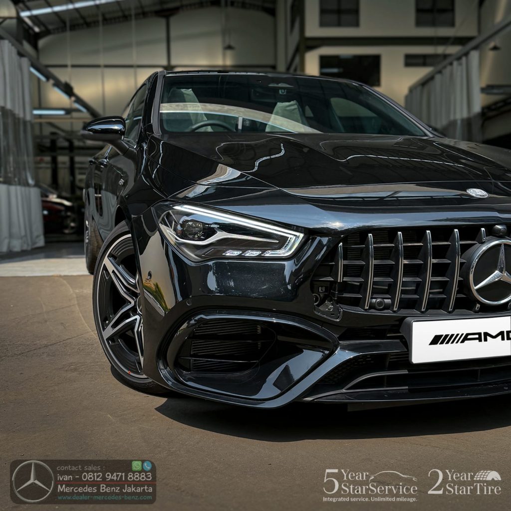 Promo Harga AMG CLA 45 S Indonesia 2025-4 Black Spesifikasi 2