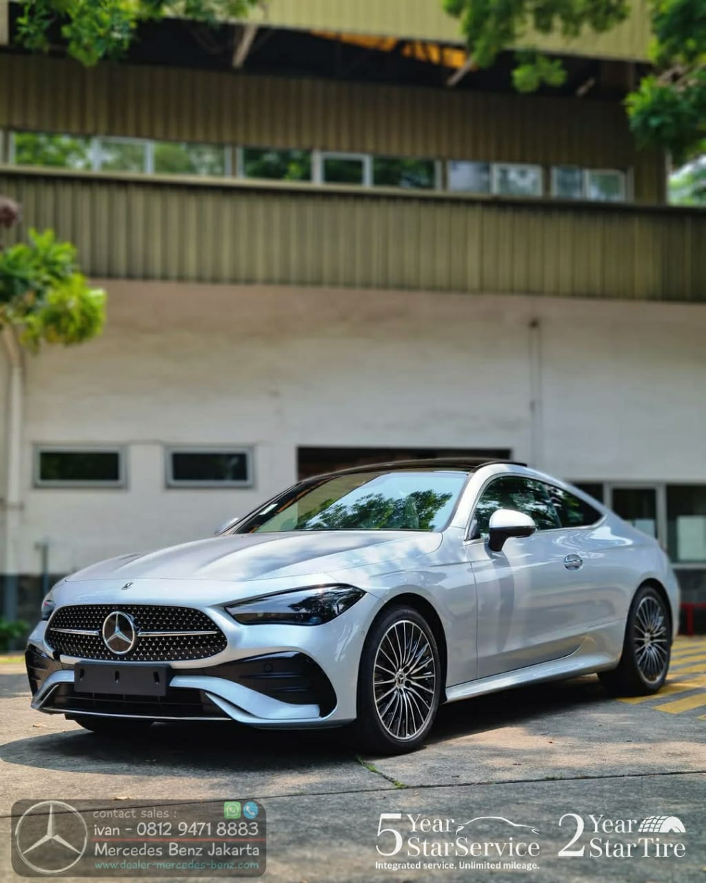 The CLE 300 Coupe AMG Line 2025